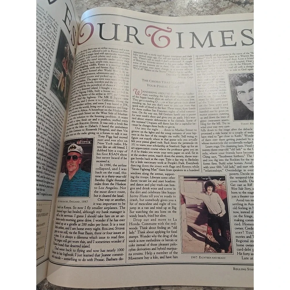 Vintage Rolling‎ Stone Magazine Issue 642 Oct 29 1992 Sinead O'Conner Pop Music